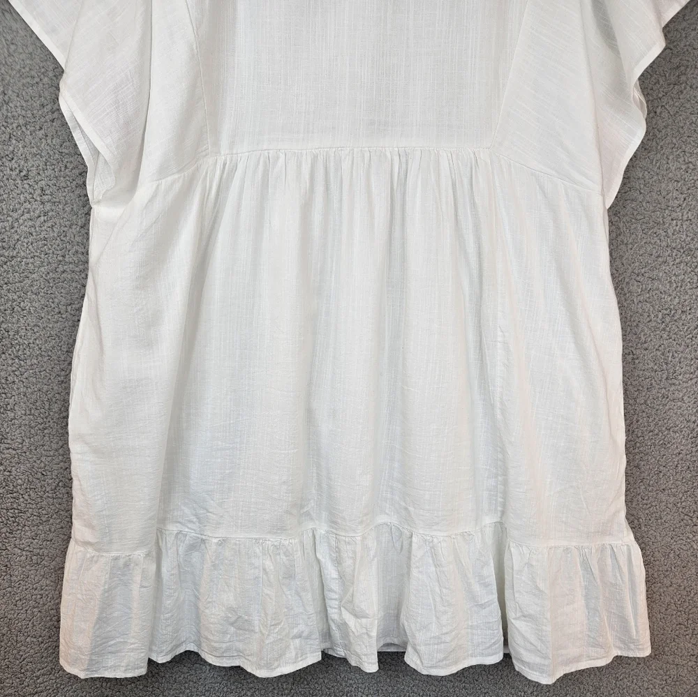 Knox Rose White Midi Dress with Multicolor Embroidery - Picture 11 of 13